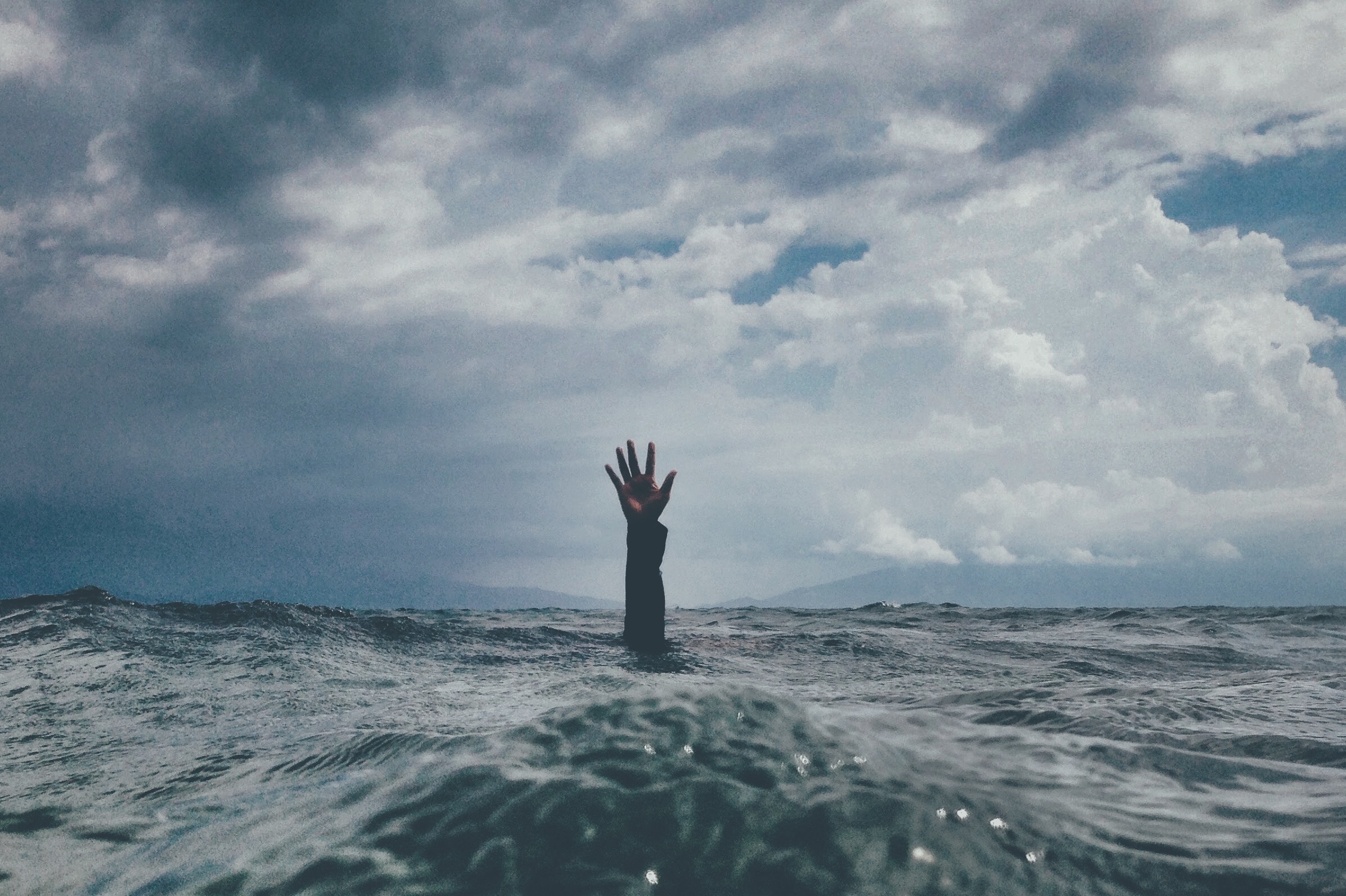 Stress can make you feel like you're drowning